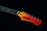 JS600 GUITARRA ELÉCTRICA JET ROJO TRASLÚCIDO