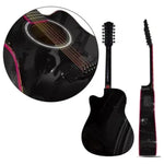 GAH1112BK SMIGER GUITARRA DOCEROLA NEGRA