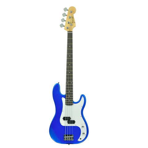 LB14MBL BAJO ELÉCTRICO DEVISER 4 CUERDAS AZUL CON FUNDA