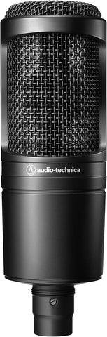 AT2020 MICRÓFONO AUDIO TECHNICA DIAFRAGMA LATERAL CARDIOIDE