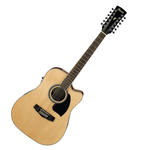 PF1512ECENT GUITARRA ELECTROACÚSTICA IBANEZ NATURAL 12 CUERDAS DOCEROLA