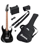 IJRX20NBKN PAQUETE IBANEZ JUMPSTART GUITARRA ELÉCTRICA NEGRA