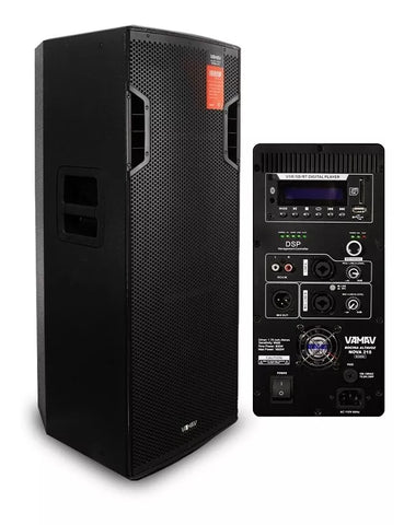Bafle Activo Nova 215 Vamav Usb/sd/mp3  2X12" 800W