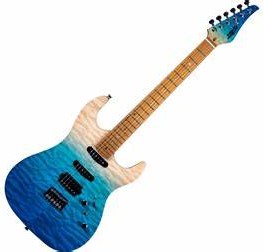 JS1000 GUITARRA ELÉCTRICA JET AZUL DEGRADADO