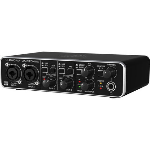 UMC204HD INTERFAZ BEHRINGER DE 2 CANALES